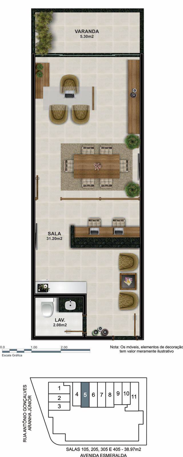 Conjunto Comercial-Sala à venda, 32m² - Foto 28