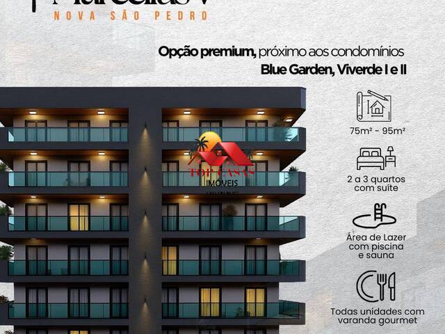 #TPC-AP2100 - Apartamento para Venda em São Pedro da Aldeia - RJ