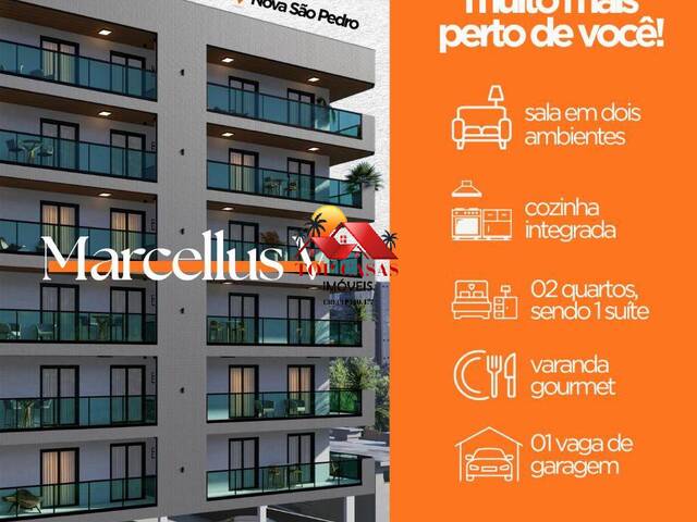 #TPC-AP2100 - Apartamento para Venda em São Pedro da Aldeia - RJ